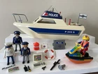 Playmobil Police Boat Patrol Set With Jet Ski Figures & Accessories Incomplete Used. Price: $34.00.