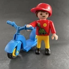 Vintage 1990S Special Playmobil 4538 Scooter Kid Boy Set Used. Price: $6.50.