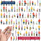 Namalu 100 Pcs Mini Figurines 1: Scale 0.79 Inch Sitting Standing Plasti New. Price: $16.93.