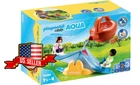 New Sealed Playmobil 70269 1-2-3 Aqua Seesaw With Watering Can Toy Playset. Price: $19.95.