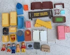 Vintage Playmobil 1990 Figures, Furniture & Accessories Lot Fort Bravo Used. Price: $40.00.
