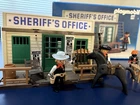 Playmobil 3423 Western Sheriff's Office Building Set Box Instructions Used. Price: $99.99.