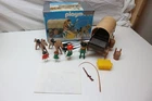Playmobil 3278 Setnr Ovp Western Covered Wagon Carriage Cowboy Family Forest Used. Price: $38.75.