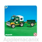 Playmobil 7472 Forest Jeep Ranger Vehicle Green Truck & Trailer Add-on 4206 New. Price: $49.99.