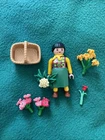 Playmobil Specials 4597 Maiden Woman Selling Flowers With Basket Used. Price: $15.00.