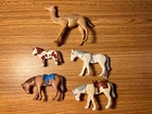 Playmobil Lot Of 4 Horses & 1 Camel Saddles Baby Pony Used. Price: $15.99.