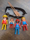 Vintage Playmobil Row Boat Fishing Child Family Lot Figures Accessories Waldorf Used. Price: $24.99.