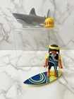 Playmobil Coastal Search & Rescue Racer 5797 Extreme Surfer And Shark Only Used. Price: $7.49.