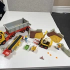Playmobil Construction Set 3141 Dump Truck 3759 Conveyor 3506 Forklift Parts Used. Price: $98.51.