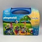 Playmobil Family Picnic Carry Case 9103 Fun 62PC Set New Sealed Worn Box Used. Price: $19.99.