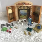 2015 Playmobil Country Pony Stable Box W/accessories 5660 Farm Ranch Toy Used. Price: $14.00.