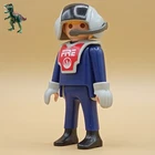 Playmobil Fireman-emergency-rescue-fire Helicopter Pilot Figure Used. Price: $5.74.