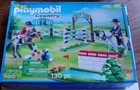 Playmobil #6930 Country Show Jumping Toy Playset (ex) Used. Price: $39.99.