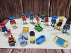 10 Vtg Playmobil Geobra Figured Hats Food Toilet Sink G1 Used. Price: $15.00.