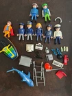 Collection Of Vintage Playmobil Figures And Accessories Used. Price: $99.00.