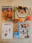 Playmobil 3876 Indian Featheres War Bonnet Painted Horse Cactus Incomplete Used. Price: $8.00.
