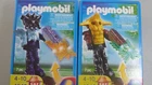 Playmobil Mib #4848/4849.BLUE/GREEN Temple Guard Light Upsward Set 2 New. Price: $14.99.