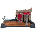 Playmobil 6146 Black Rocks Base Pirate Building Island Ship Used. Price: $21.00.