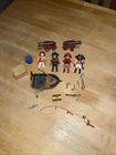 Playmobil Vintage 3791 Pirate Cannon 3792 With Rowboat +other Parts Used. Price: $15.00.