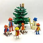 Playmobil 3393 Kids And Snowman Vintage Playset Custom Used. Price: $22.49.