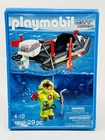Playmobil Boat Dinghy 4910 Deep Sea Scuba Diver Black Johnson Motor New City. Price: $31.49.