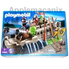 Playmobil 5863 Knights Action Set Rampart Cannon Siege Ladder New Sealed. Price: $64.99.