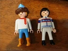 Playmobil Gypsy Male Adult Figures Medieval Dancing Bear 3632 3064 Vintage Used. Price: $8.00.