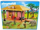 Playmobil 5907 African Safari Rangers Hut Oambati Care Station Baby Elephant New. Price: $124.99.