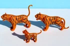 Playmobil 7037 Tigers With Cub Family Wild Animals Zoo Add-ons Complete Used. Price: $15.00.