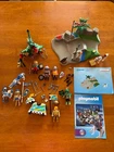 Playmobil Lot - Medieval Knights, Forge, Weapons, Dragon, Horses, Armor, More! Used. Price: $39.99.