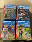 Lot Of Playmobil Special Plus Figure Sets 9357 9355 70063 70154 Motocross New. Price: $23.99.