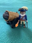 Playmobil Pirates 5781 Captain Peg Leg With Cannon Used. Price: $10.00.