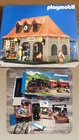Playmobil 4300 1980 1ST Gen. V1 Bahnhofschilder Station & 4002 Passenger Train Used. Price: $450.00.