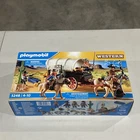 Playmobil Western Covered Wagon With Raiders 5248 New. Price: $125.00.