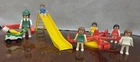 Vintage 1981 Playmobil Set 3416 Playground Slide & Merry-go-round No Box Used. Price: $13.00.