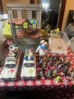 Playmobil Ghostbusters Firehouse Lot Figures Vehicles ECTO-1A Used. Price: $155.00.
