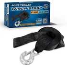 Wavesrx 2"X20' Jet Ski Trailer Winch Strap With Stainless Steel Hook & Quick Con New. Price: $29.96.