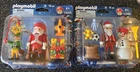 Playmobil 5845 And 5846 Santa Snowman Elf Toys Christmas New Never Opened. Price: $25.00.