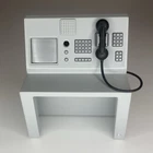 Playmobil Grey Control Console Desk Office Toy Accessory Piece 3159 3165 3623 Used. Price: $5.65.