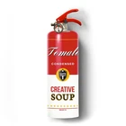 Chic Fire Design Extinguisher Tomato Creative Soup Abc New. Price: $109.99.