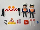 Playmobil #3906 Police Stop Roadblock Complete Set Used. Price: $9.99.