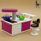 Playmobil Kitchen Island-furniture-ceramic-countertop-modern House-city Life Used. Price: $16.76.