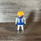Playmobil 4215 Jet Team Replacement Figure Bracelets Head Mic Used. Price: $5.00.