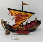 Playmobil Novelmore 70641 Burnham Raiders Fire Ship Pirate Used. Price: $49.99.