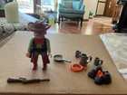 Playmobil #4665 Camping Cowboy Complete No Box Used. Price: $16.99.