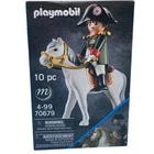 Playmobil Mounted Officer With Horse 10PC Figure Set 70679 Toy New Sealed. Price: $13.99.