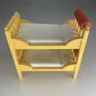 Playmobil Children's Room Yellow Bunk Detachable Twin Beds Set Of 4287 Used. Price: $18.95.