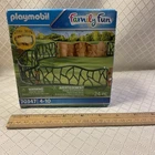Playmobil 70347 Zoo Safari Fence 24 Pieces Ages To 10 Unopened Box Used. Price: $14.99.