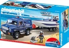 Playmobil 5187 - City Action Police Truck With Speedboat Underwater Motor New. Price: $149.00.