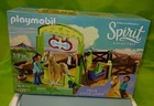 Playmobil Spirit Riding Free Horse Box Pru & Chica Linda Set #9479 New. Price: $99.95.